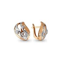 Серьги, артикул LV45600А, золото