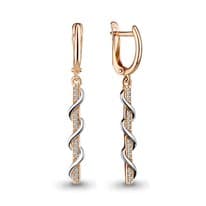 Серьги из золота, артикул LV45025А