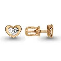 Серьги из золота, артикул LV41654А
