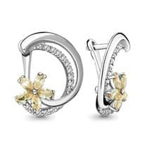 Серьги из серебра, артикул LV46098Е