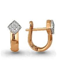 Серьги, золото, артикул LV940100К