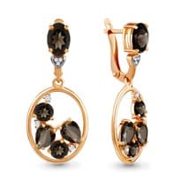 Серьги, артикул LV4707101А, золото