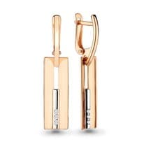 Серьги из золота, артикул LV45024