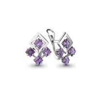 Серьги из серебра, артикул LV4460404