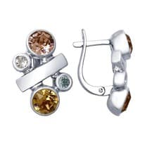Серьги из серебра