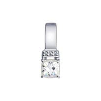 Подвеска из серебра со Swarovski Zirconia