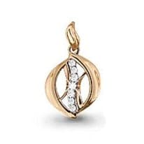 Подвеска из золота, артикул LV21058А