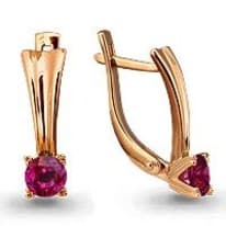 Серьги, артикул LV940626к, золото