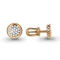 Серьги, золото, артикул LV41652А