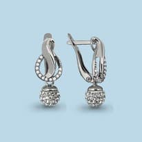 Серьги из золота, артикул LV46535А