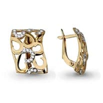 Серьги из золота, артикул LV45286А