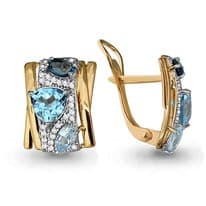 Серьги, золото, артикул LV4454505А