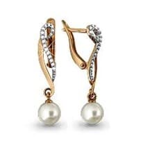 Серьги из золота, артикул LV41880А