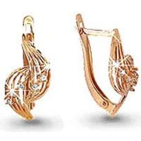 Серьги, золото, артикул LV40780А