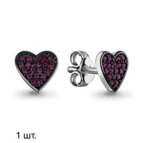 Серьги из серебра, артикул LV46780В