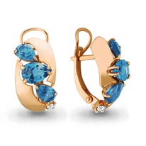 Серьги, артикул LV4490205, золото