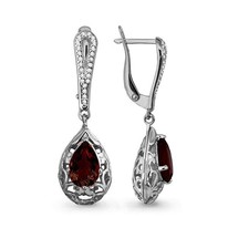 Серьги из серебра, артикул LV4438203А