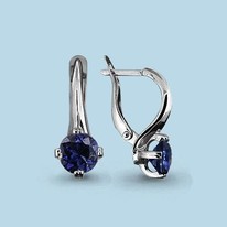 Серьги из серебра, артикул LV42895Н