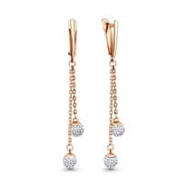 Серьги, артикул LV46523, золото