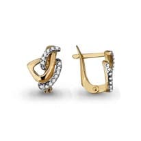 Серьги, золото, артикул LV45284А
