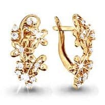 Серьги из золота, артикул LV41311А