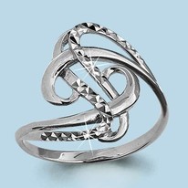 Кольцо из серебра, артикул LV52721