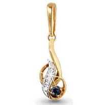 Подвеска, артикул LV920076к, золото