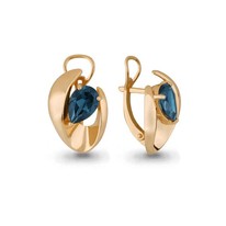 Серьги, артикул LV4490108, золото