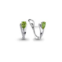 Серьги, серебро, артикул LV4460307А