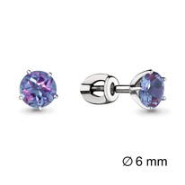 Серьги из серебра, артикул LV4403825