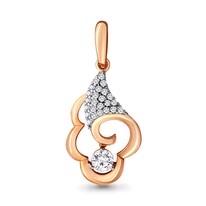 Подвеска из золота, артикул LV23292А