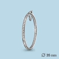 Серьги из серебра, артикул LV42427А