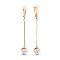 Серьги, артикул LV46520, золото