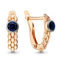 Серьги, артикул LV46103Б, золото