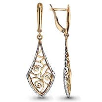 Серьги, золото, артикул LV31540
