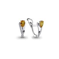 Серьги из серебра, артикул LV4460306А