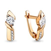 Серьги, золото, артикул LV941092Ак
