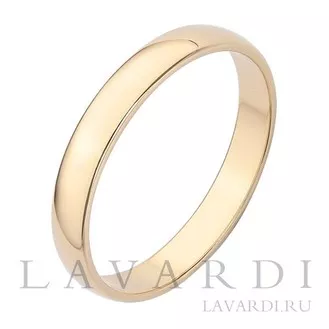 Обручальное кольцо золото 3 мм 16 размер