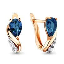 Серьги, золото, артикул LV4453908А