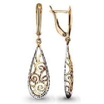 Серьги, золото, артикул LV31537