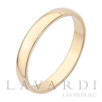 Обручальное кольцо золото 3 мм 16.5 размер