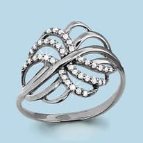 Кольцо из серебра, артикул LV62883А