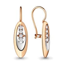 Серьги, артикул LV46689, золото