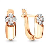 Серьги, золото, артикул LV46074