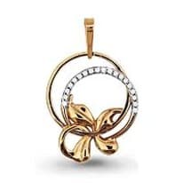 Подвеска, золото, артикул LV22585А