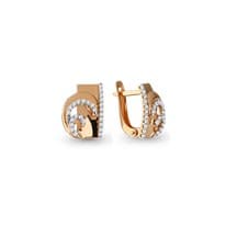 Серьги, артикул LV45413А, золото