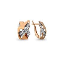 Серьги из золота, артикул LV45263