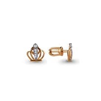 Серьги из золота, артикул LV45010