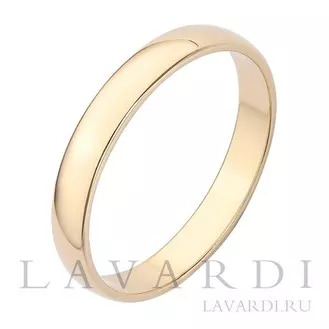 Обручальное кольцо золото 3 мм 17.5 размер