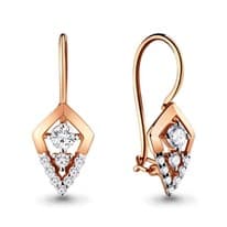 Серьги из золота, артикул LV46687А